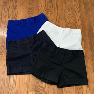 Bundle of 4 EXPRESS Cuffed Shorts